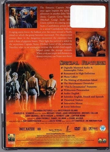 The Fantastic Films of Ray Harryhausen Legendary Science Fiction Series, 5 DVD's - Imagen 12 de 14
