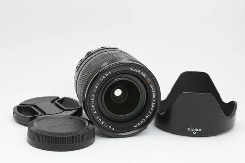 Fujifilm FUJINON XF 18-55mm F2.8-4 R LM OIS Zoom Lens with Lens Hood