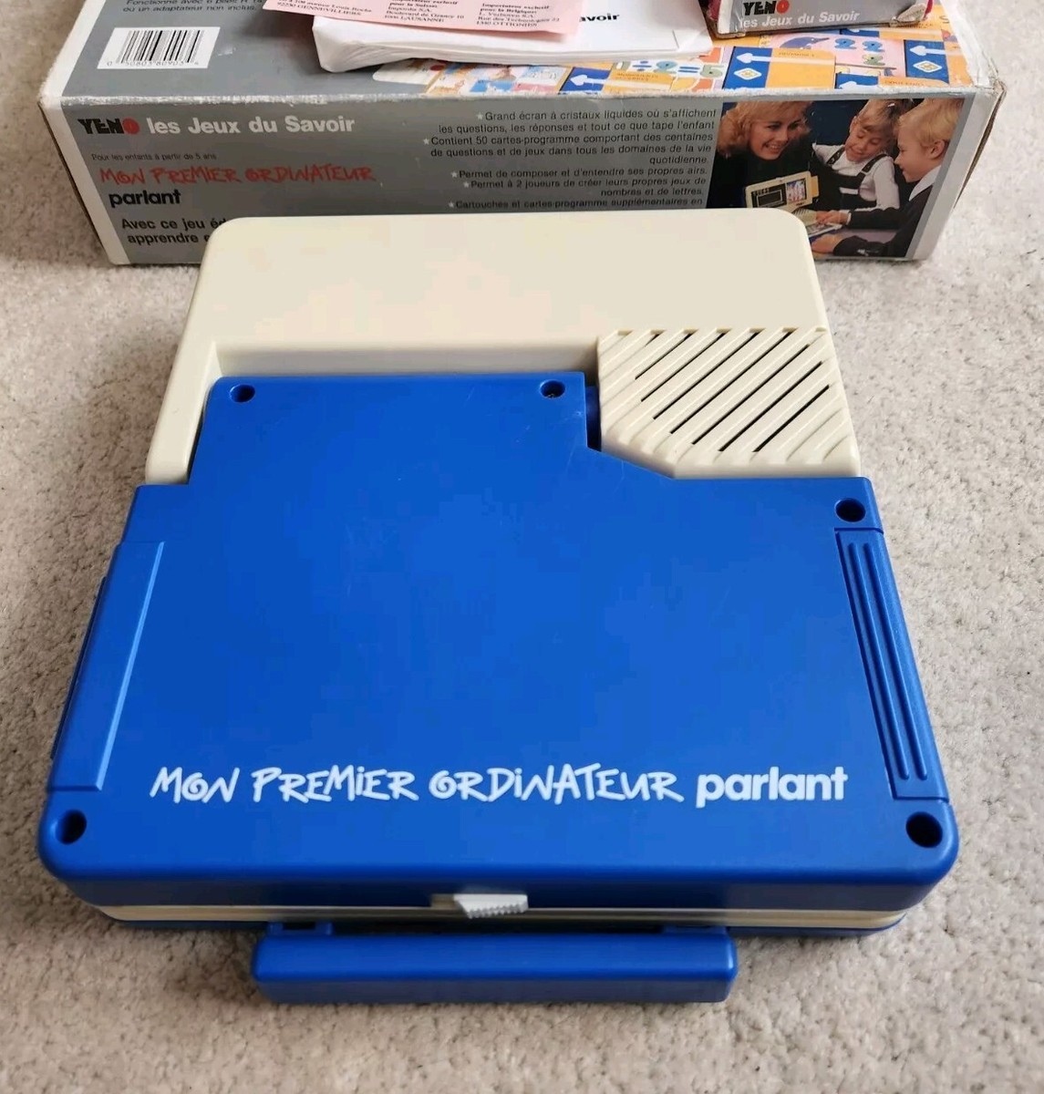 VINTAGE 1987 MON Premier Ordinateur Parlant YENO EUR 69,99