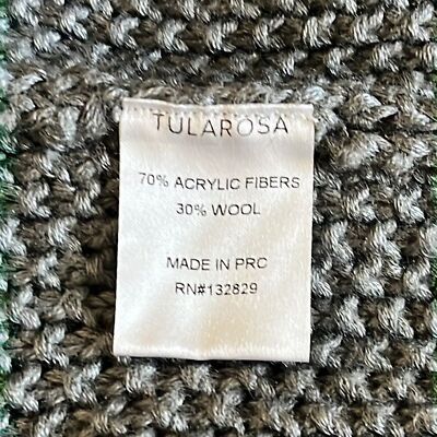 Tularosa x REVOLVE Sweater Women XS Angie Cable Knit Crew Neck