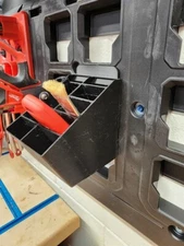 Angled Organizer for Milwaukee Packout Wall