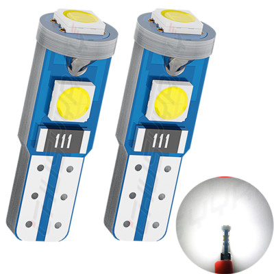 Chusyyray 2x T5 White Instrument Panel Dash Light LED Bulb 74 17 18 37 70 2721