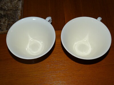 STEUBENVILLE POPE GOSSER ROSE POINT Coffee Tea Cup - Set of 2 cups - Vintage
