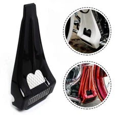 ABS Black Stretched Chin Spoiler Fits For Harley Touring Road King 1997-16 2012