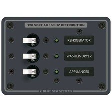 Blue Sea 8058 Power Distribution Panel 120V A...