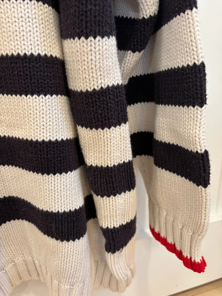 Suéter De Colección Tommy Hilfiger Años 90 Deadstock Talla XL Universitario Grande H Preparación Simulada Foto 4 de 4