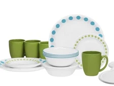 Corelle South Beach 3-Piece Place Setting  2 Plates & Bowl