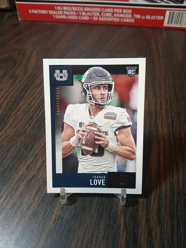 2020 Panini Score Jordan Love RC 361 Rookie Football Card Green Bay