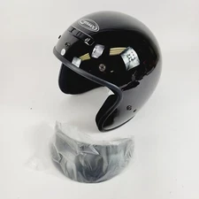 GMAX GM-2 Open-Face Helmet Black 3XL 65-66CM G102029 72-5350XXX