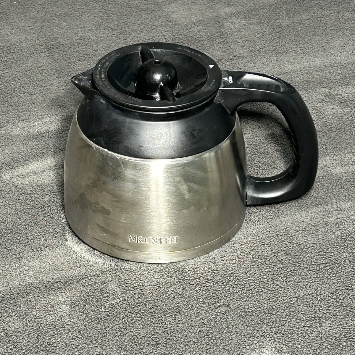 Coffee Stainless Steel Thermal Cup Replacement Carafe, w/ Lid Used