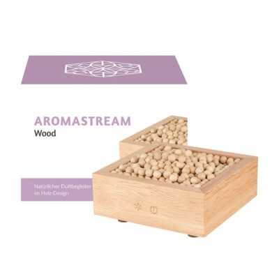 Baldini- Aromastream Wood, Beduftungsgerät aus Holz mit Luftfilterfunktion Taoas