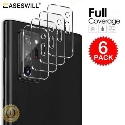 For-Samsung Galaxy S21 Note 20 Ultra Tempered Glass Camera Lens Screen Protector