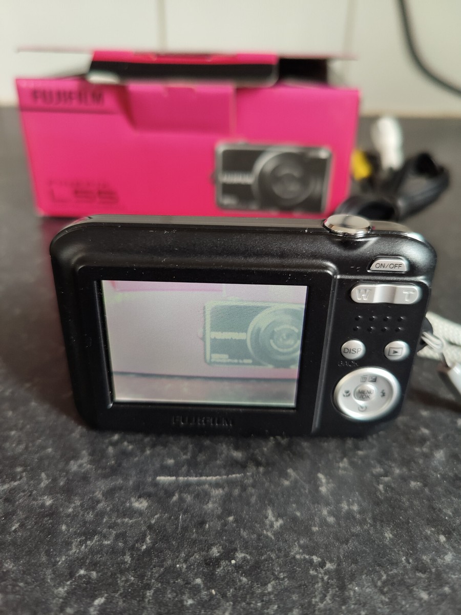 Fujifilm FinePix L55 12.0MP Digital Camera - Red for sale