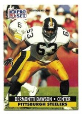 DERMONTTI DAWSON 1991 PRO SET CARD NEAR MINT CONDITION