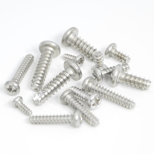 QuarkMRO 304 Stainless Steel Phillips Pan Head Self Tapping Screws - M1.2 To M5 (Choose Size)