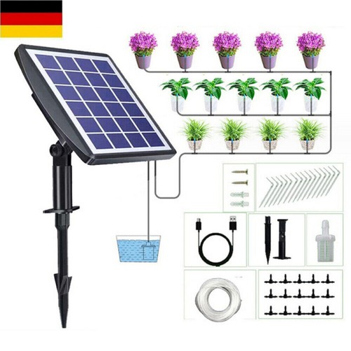 Pflanzenbewässerung Solar Bewässerungssystem Automatisch automatische System Kit - Bild 4 von 15