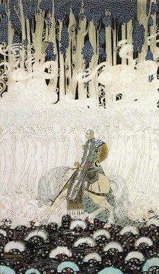 Kay Nielsen : Sir Olaf and the Underworld : 1913 : Archival Quality Art Print 