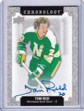 2018-19 Upper Deck Chronology Tom Reid Franchise History Autograph