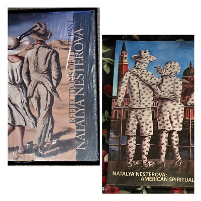 Natalya Nesterova Art Book Lot Reflections Time Past American Spiritual Journey