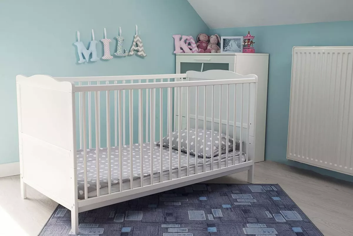 White Baby Bed.