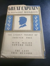 Great Captain by Honore Morrow Trilogy 1930 HC Used Dust Jacket