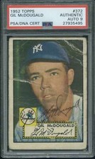 1952 Topps PSA/DNA #372 Gil McDougald PSA 0 RC Rookie Yankees  (5495)