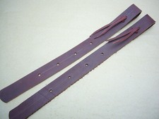  Western Off Billets aus Latigo Leder 2 Stück