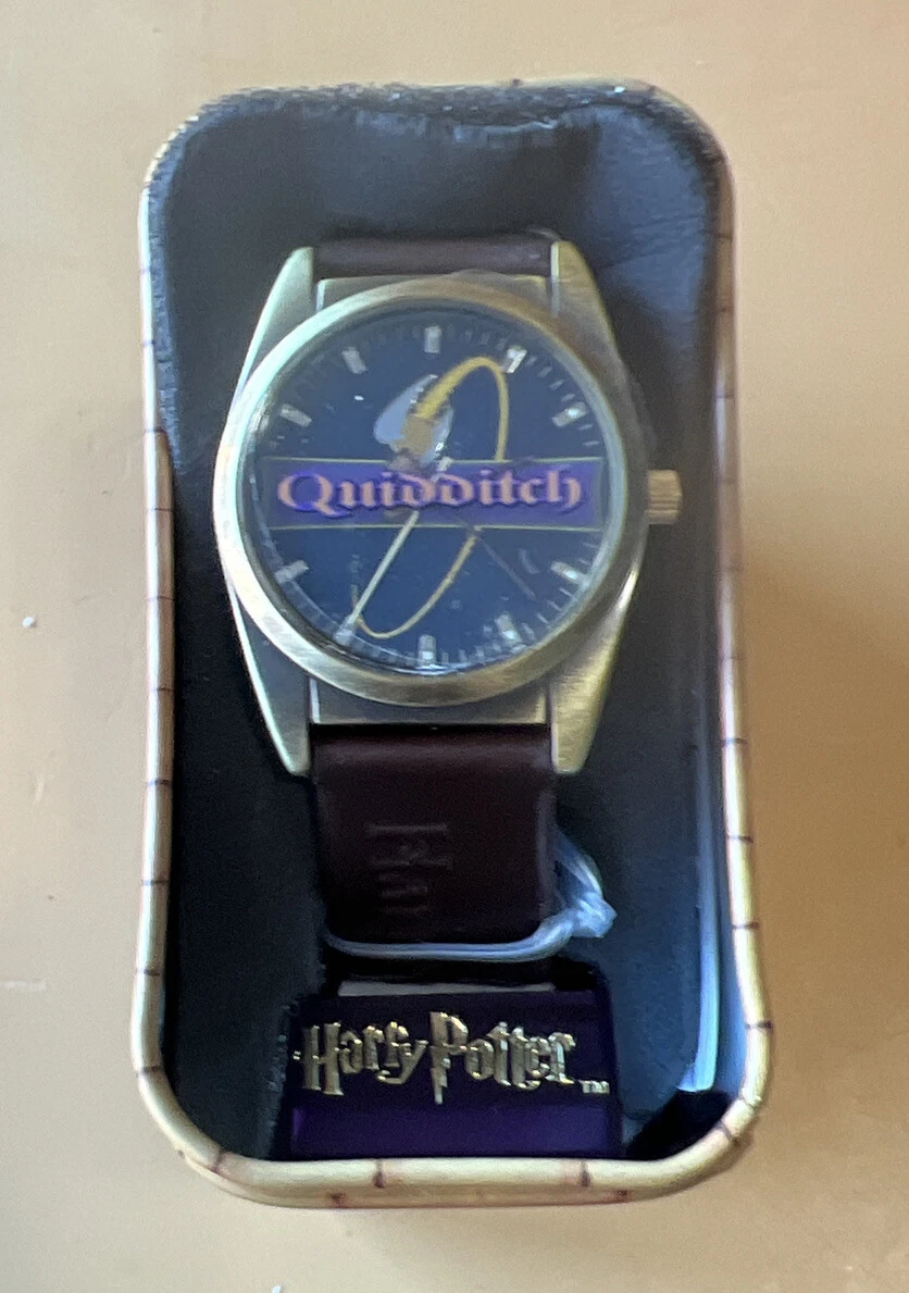 Vintage Harry Potter Quidditch Wrist Watch in Original Tin (Warner