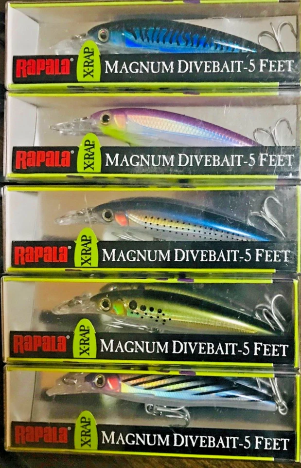 Cebo de buceo de agua salada Rapala X-RAP Magnum / Inshore Jerkbait XRAP MAG-5 - Elige color Foto 2 de 4