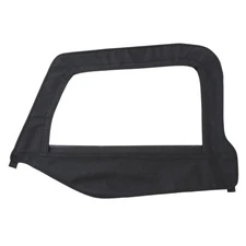 Smittybilt Wrangler TJ Replacement Upper Door Skin w/ Frame Black 79435