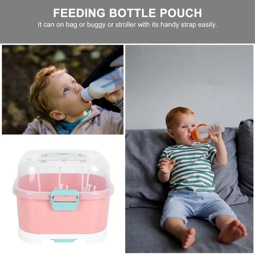 Samll/large Nursing Bottle Storage Box Baby Bottle Organizer Baby Care - Picture 8 of 18