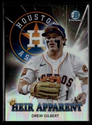 2022 Bowman Draft #HA-2 Drew Gilbert Heir Apparent Refractor #/250