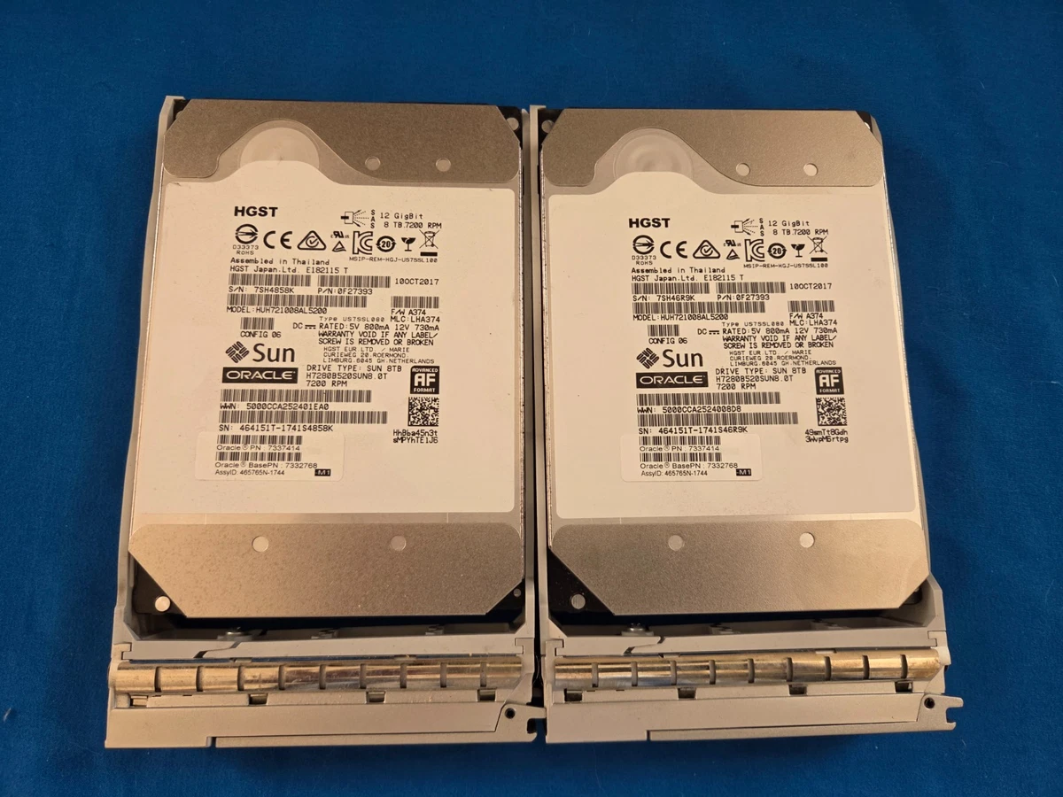 HGST 8TB Computer Internal Hard Disk Drives for sale | eBay