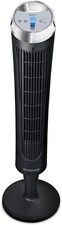 Honeywell Quietset 32"Oscillating Tower Fan, 5 Speeds, Whole Room - Black