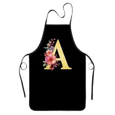 Monogrammed Aprons - A-Z Initial, Letter Aprons for Cooking and Monogrammed-a