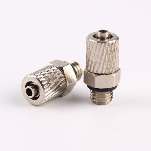 Mini Schnellkupplung Pneumatik Druckluft Schlauch Schraubverbindung M3 M4 M5 M6 - Afbeelding 3 van 14