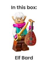 Elf Halfling Bard LEGO Minifigure: Dungeons & Dragons (71047)