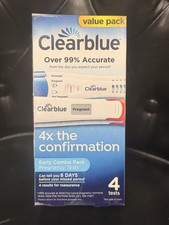 Clearblue Early Combo Pregnancy Test Pack - 4 Tests - 10/31/27
