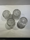 Set Of 4 “Old-Fashioned” Spirits Cut Glass Tumblers. — photo 7
