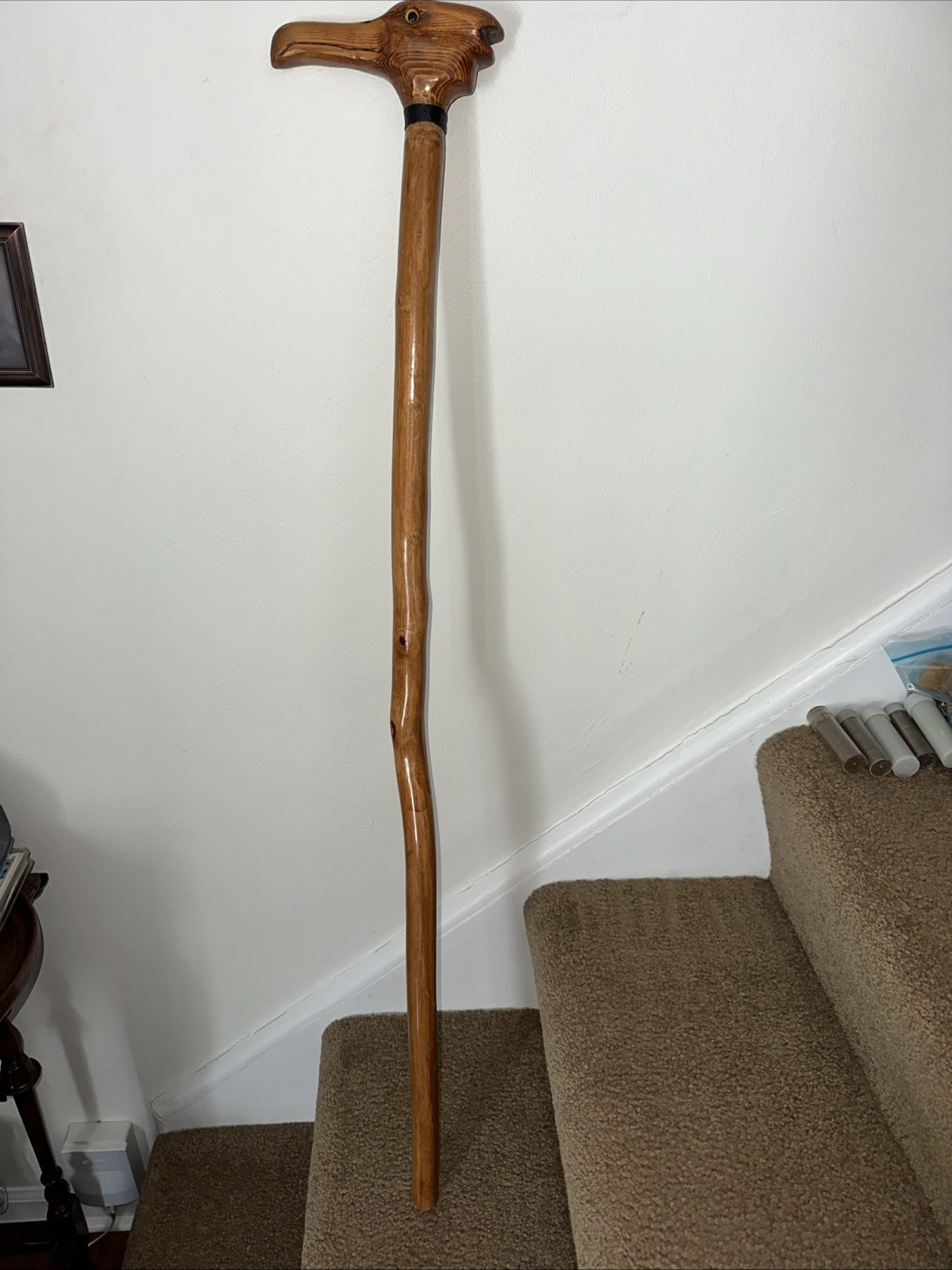 wood walking cane - image 1