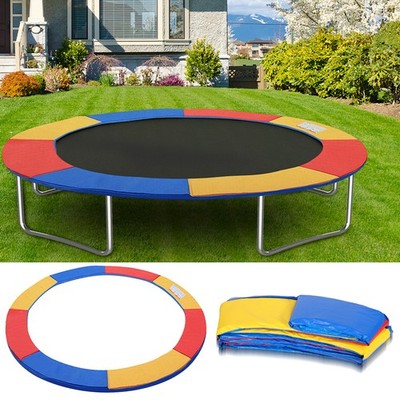 Trampolin Randabdeckung sprungmatte Federabdeckung Federschutz Rund Ø244-426cm