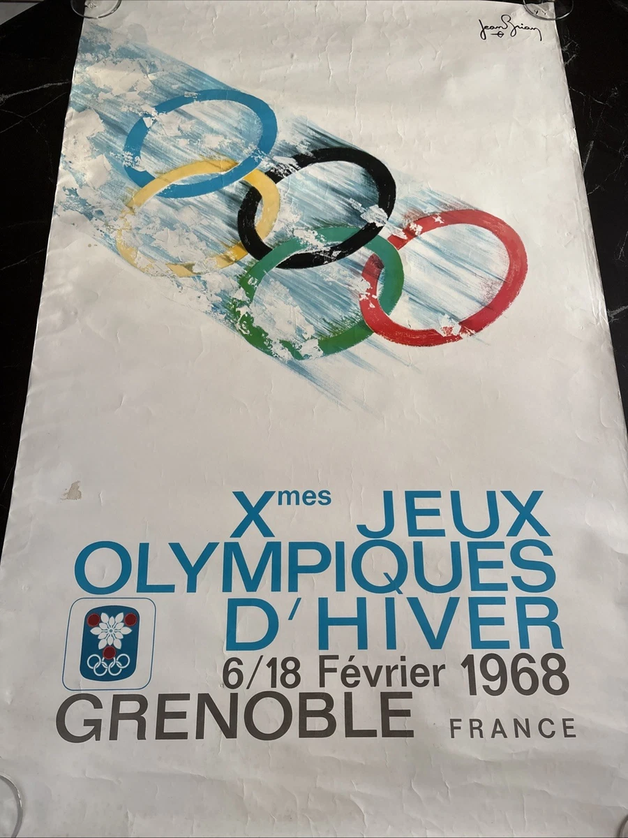 Jeux Olympiques - CPM - GRENOBLE - 1968 - JEUX OLYMPIQUES D'HIVER