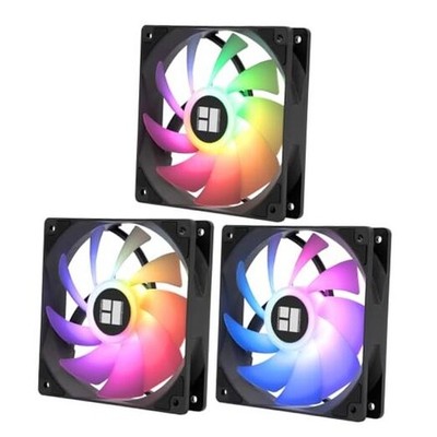 TL-C12C-S X3 CPU Fan 120mm ARGB Case Cooler Fan, 4pin PWM Silent Computer