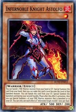 Yu-Gi-Oh TCG ROTD-DE012 C Infernoble Knight Astolfo Rise of the Duelist