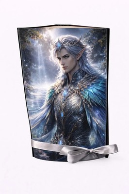 Fae King Art | Romantisches Fantasy Buch Liebhaber Geschenk, Elfenprinz Design Fotobuch
