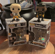 Funko Pop! Vinyl NFL Jack Lambert #217 & JuJu Smith-Schuster #97 Figures