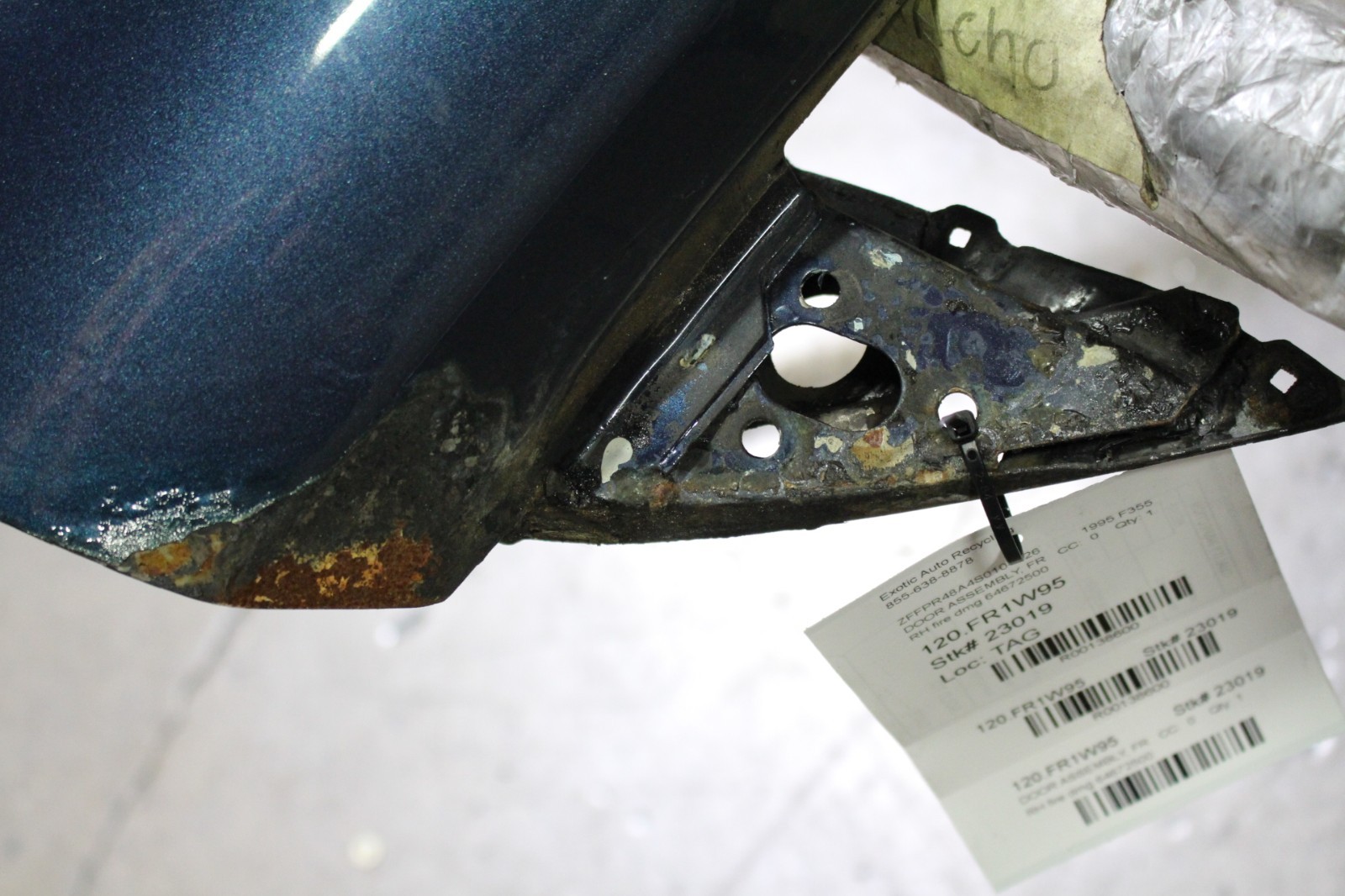 Ferrari F355 RIGHT Door shell P/N 64672500