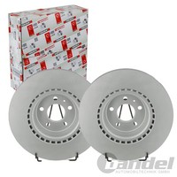 2X Ferodo 345Mm Bremsscheiben BelÜFtet Vorne Passend FüR Audi A6 | DDF2810C-1