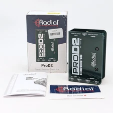 Radial Engineering ProD2 Stereo Passive Direct Box - R800 1102 00