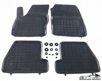 FußMatten Automatten Satz FüR Ford Focus III Limo Turnier 10-14